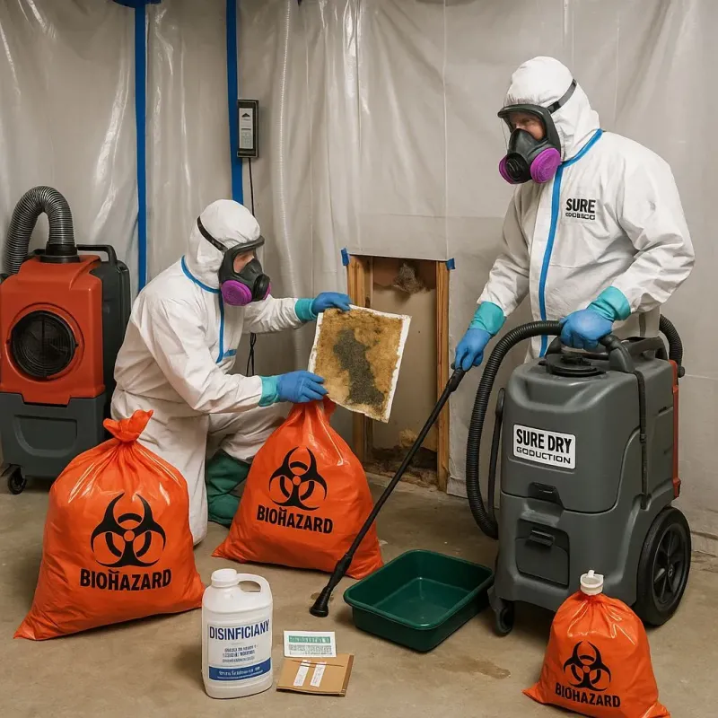 Contaminated Water Handling Protocols process in Independent Hill, VA