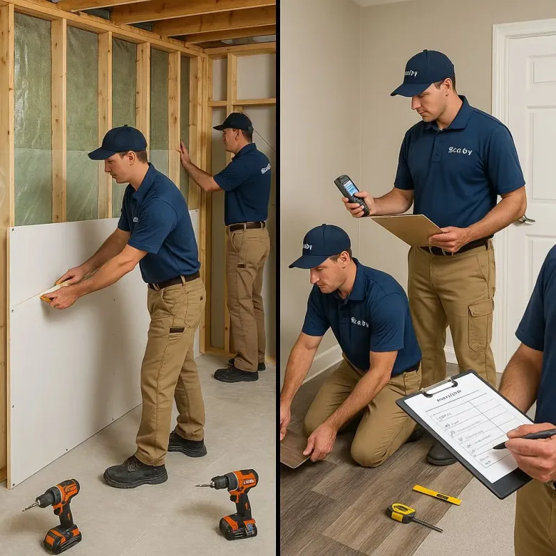 Repairs and Reconstruction process in Independent Hill, VA