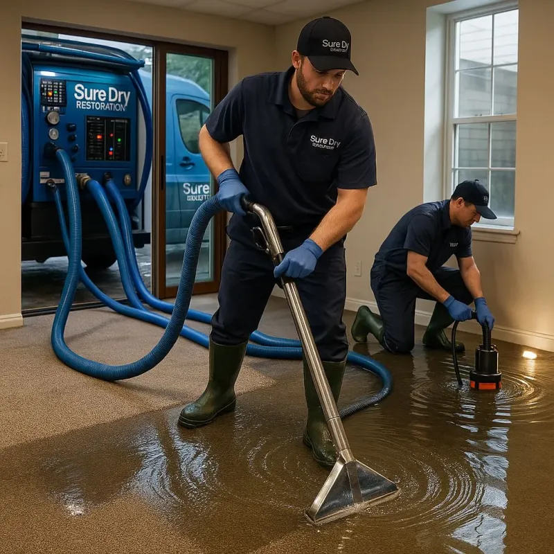 Water Extraction and Removal process in Independent Hill, VA